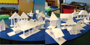 paper buildings