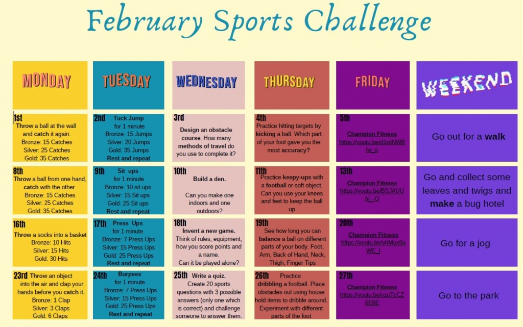 Feb challenge